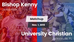 Matchup: Bishop Kenny High vs. University Christian  2019