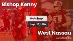 Matchup: Bishop Kenny High vs. West Nassau  2020