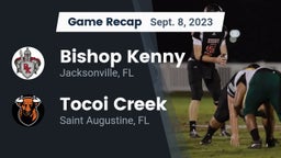 Recap: Bishop Kenny  vs. Tocoi Creek  2023