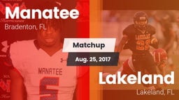 Matchup: Manatee  vs. Lakeland  2017