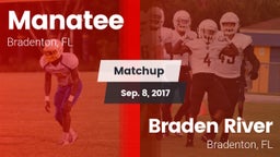 Matchup: Manatee  vs. Braden River  2017