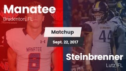 Matchup: Manatee  vs. Steinbrenner  2017