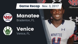 Recap: Manatee  vs. Venice  2017