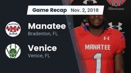 Recap: Manatee  vs. Venice  2018