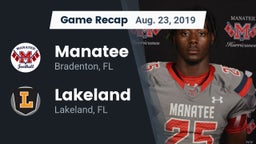 Recap: Manatee  vs. Lakeland  2019