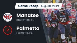 Recap: Manatee  vs. Palmetto  2019