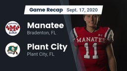 Recap: Manatee  vs. Plant City  2020