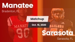 Matchup: Manatee  vs. Sarasota  2020
