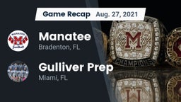 Recap: Manatee  vs. Gulliver Prep  2021