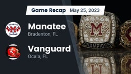 Recap: Manatee  vs. Vanguard  2023