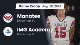 Recap: Manatee  vs. IMG Academy 2023