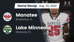 Recap: Manatee  vs. Lake Minneola  2023
