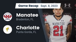 Recap: Manatee  vs. Charlotte  2023
