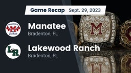 Recap: Manatee  vs. Lakewood Ranch  2023