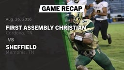 Recap: First Assembly Christian  vs. Sheffield  2016