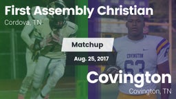Matchup: First Assembly vs. Covington  2017