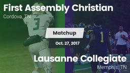 Matchup: First Assembly vs. Lausanne Collegiate  2017