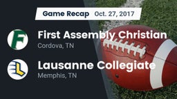 Recap: First Assembly Christian  vs. Lausanne Collegiate  2017