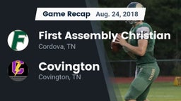 Recap: First Assembly Christian  vs. Covington  2018