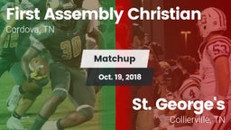 Matchup: First Assembly vs. St. George's  2018