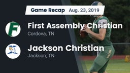 Recap: First Assembly Christian  vs. Jackson Christian  2019