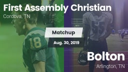 Matchup: First Assembly vs. Bolton  2019