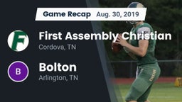 Recap: First Assembly Christian  vs. Bolton  2019