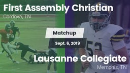 Matchup: First Assembly vs. Lausanne Collegiate  2019