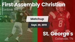 Matchup: First Assembly vs. St. George's  2019