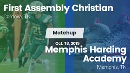 Matchup: First Assembly vs. Memphis Harding Academy 2019