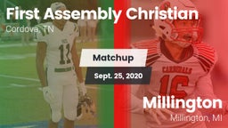 Matchup: First Assembly vs. Millington  2020