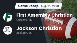 Recap: First Assembly Christian  vs. Jackson Christian  2020