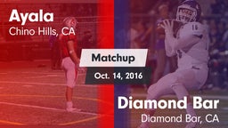 Matchup: Ayala  vs. Diamond Bar  2016