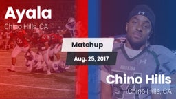 Matchup: Ayala  vs. Chino Hills  2017
