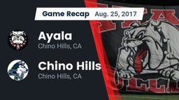 Recap: Ayala  vs. Chino Hills  2017
