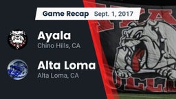 Recap: Ayala  vs. Alta Loma  2017
