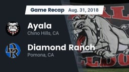 Recap: Ayala  vs. Diamond Ranch  2018