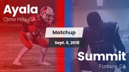 Matchup: Ayala  vs. Summit  2018