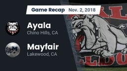 Recap: Ayala  vs. Mayfair  2018