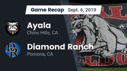 Recap: Ayala  vs. Diamond Ranch  2019