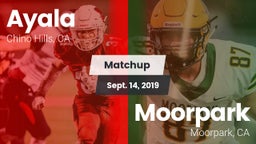 Matchup: Ayala  vs. Moorpark  2019