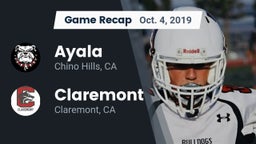 Recap: Ayala  vs. Claremont  2019
