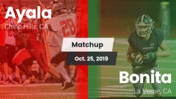 Matchup: Ayala  vs. Bonita  2019