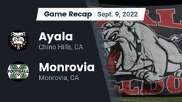 Recap: Ayala  vs. Monrovia  2022