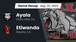 Recap: Ayala  vs. Etiwanda  2023