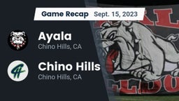 Recap: Ayala  vs. Chino Hills  2023