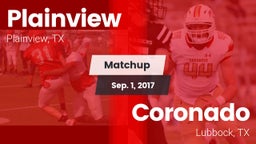 Matchup: Plainview High vs. Coronado  2017