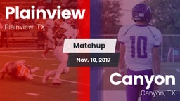 Matchup: Plainview High vs. Canyon  2017