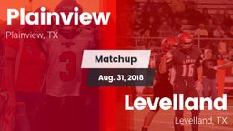 Matchup: Plainview High vs. Levelland  2018