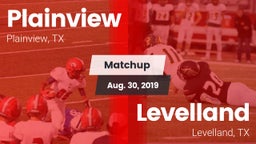 Matchup: Plainview High vs. Levelland  2019